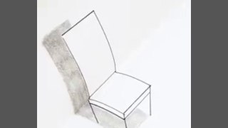 How to draw 3d chair illusion art tutorial video 2023 | Dailymotion trending 2023