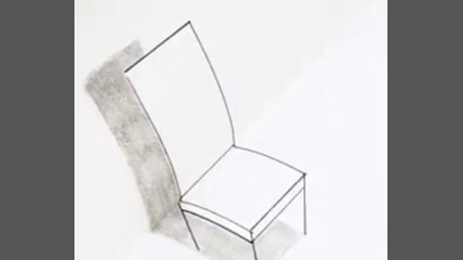 How to draw 3d chair illusion art tutorial video 2023 | Dailymotion trending 2023