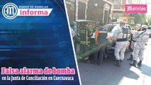 Falsa alarma de bomba en la Junta de Conciliación en Cuernavaca, esto y mucho más en Diario de Morelos Informa