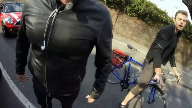 Extreme Road Rage Rant At Cyclist By Master Butcher #RoadRage