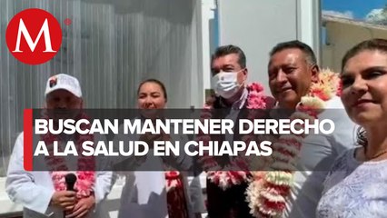 Gobernador de Chiapas inauguró almacén de red de frío para almacenar medicamentos en Ocosingo