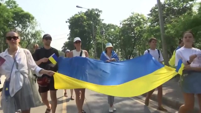 우크라이나 전쟁 1년...아픔에 공감하는 지구촌 / YTN