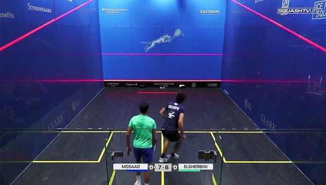 Mosaad v ElSherbini | Squash On Fire Open 2023 | QF