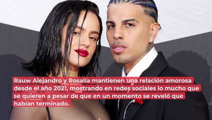 Rauw Alejandro revela si quiere hijos con La Rosalía: "yo no soy el que los pare"