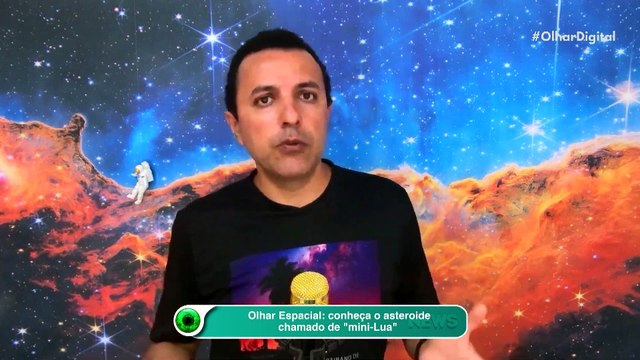Olhar Espacial conheça o asteroide chamado de mini-Lua