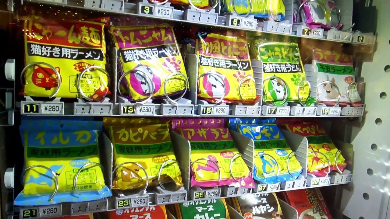 Vending Machine Store in Japan