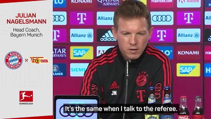 Nagelsmann clears up his post-match comments about the referee