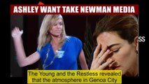 Y&R Spoilers Shock_ Ashley attacks Victoria and wants to take over Newman Media