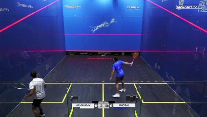 El Hammamy v Ghosal | Squash On Fire Open 2023 | QF