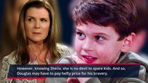 Douglas Warns Sheila- Bravery Leads to Severe Consequences, The Bold and The Bea