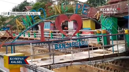180 Jiwa Terdampak Banjir di Kampung Pelangi Banjarbaru