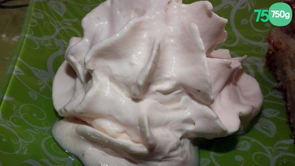 Chantilly à l'amaretto au siphon