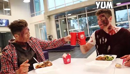 Surprising Strangers With 100 Zombies - Experiment