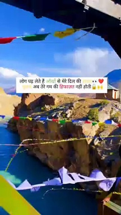 लोग पढ़ लेते हैं आँखों से मेरे दिल की हालत❤  मुझसे अब तेरे गम की हिफाज़त नहीं होती