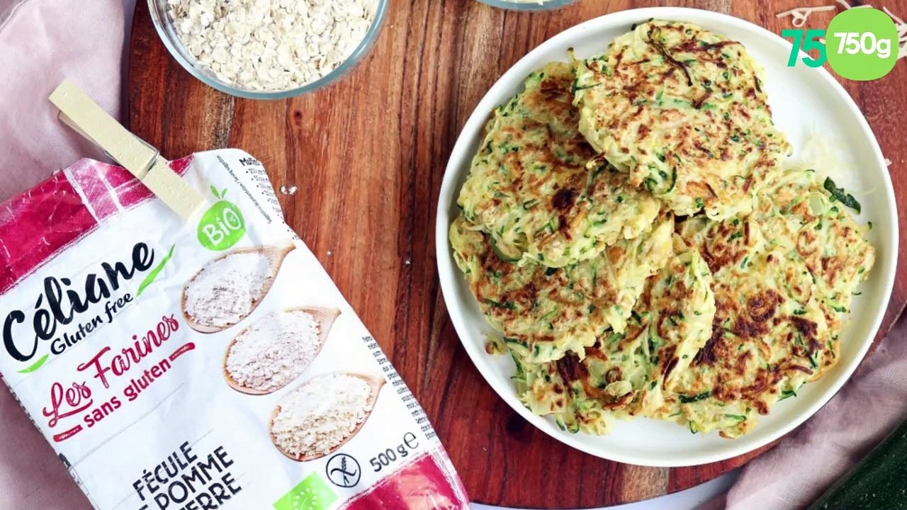Galettes de courgettes à la fécule de pommes de terre
