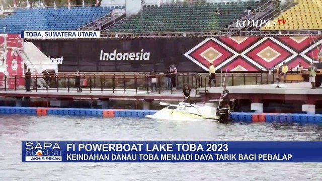 Keindahan Danau Toba Menjadi Daya Tarik Bagi Pebalap F1 Powerboat