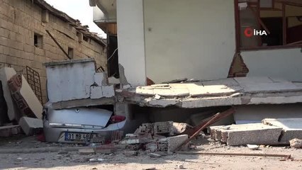 Suriye'deki evi bombalardan, Türkiye'deki evi depremden yıkıldı