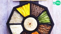 Gujeolpan - Plat composé de 9 délices coréens