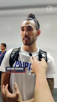 Jordan Heading says he always has 'time of my life' with Gilas Pilipinas