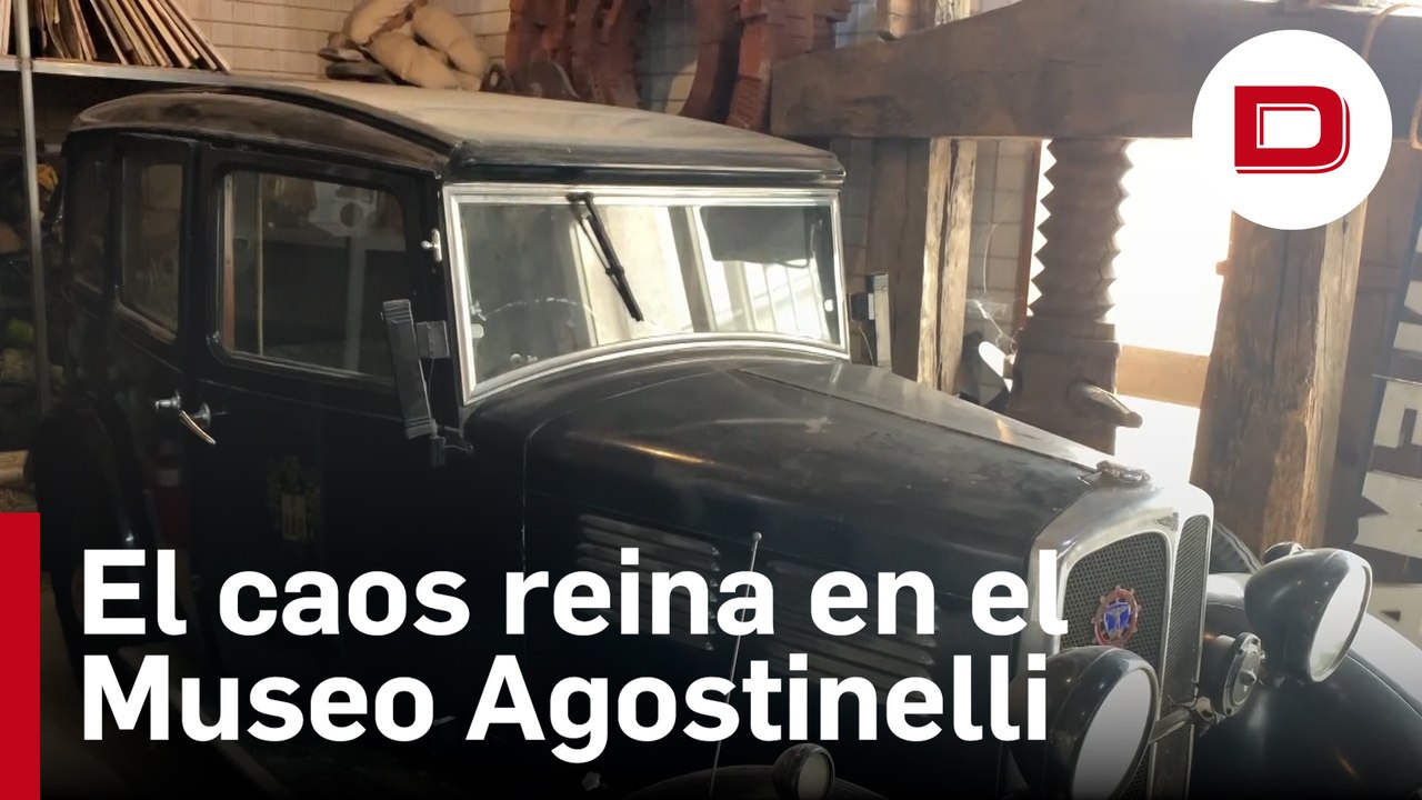 El caótico escondite del coche de Al Capone