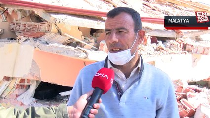 Malatya'da yemek yemek için eve giren aile enkaz altında kaldı