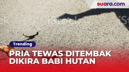 Kronologi Pria di Riau Tewas Ditembak Gegara Dikira Babi Hutan, Pelaku Kalang-kabut