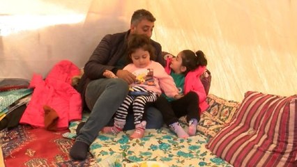 SMA’lı Destan çadırda yardım bekliyor