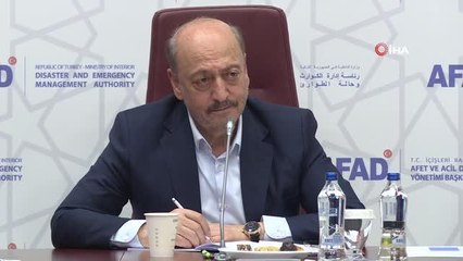 Bilim insanları AFAD Kriz Merkezi'nde