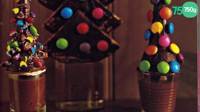 Sapins de Noël aux Smarties