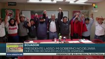 Ecuador: Organizaciones sociales confirman quiebre del diálogo con Gobierno de Guillermo Lasso