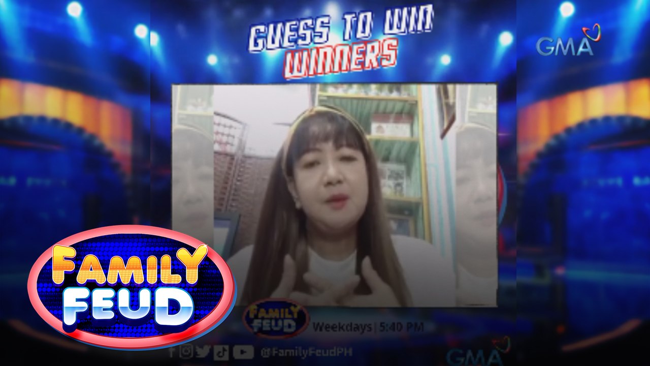 Family Feud: Message from 'Guess To Win Promo' winners (Online Exclusives)