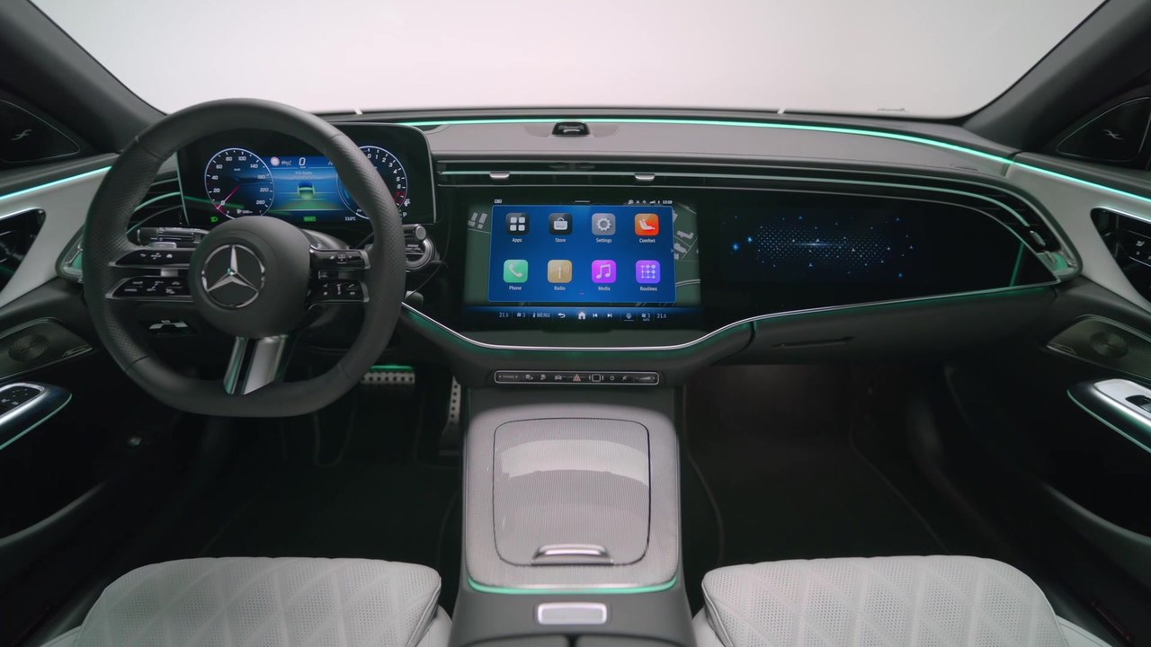 Die neue Mercedes-Benz E-Klasse - die Routinen