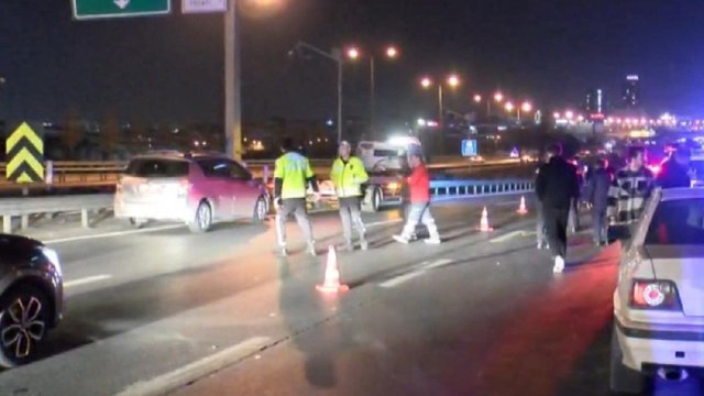 TEM Otoyolu’nda feci kaza: 1 kişi yaralandı