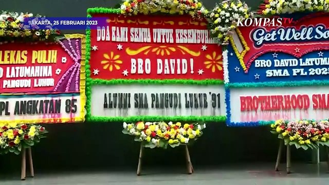 Karangan Bunga Banjiri RS dan Polres Jaksel Terkait Kasus Penganiayaan Anak Pengurus GP Ansor