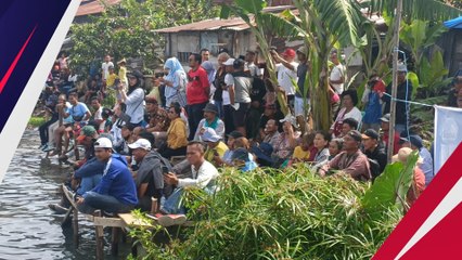 Serunya Nonton F1 Powerboat 2023 dari Halaman Belakang Rumah Warga