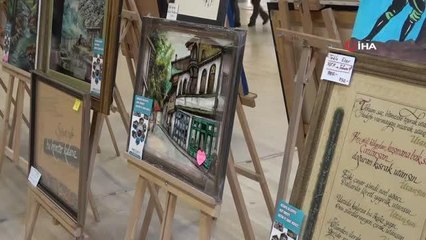 Sanatçılar eserlerini depremzedeler yararına satışa sundu