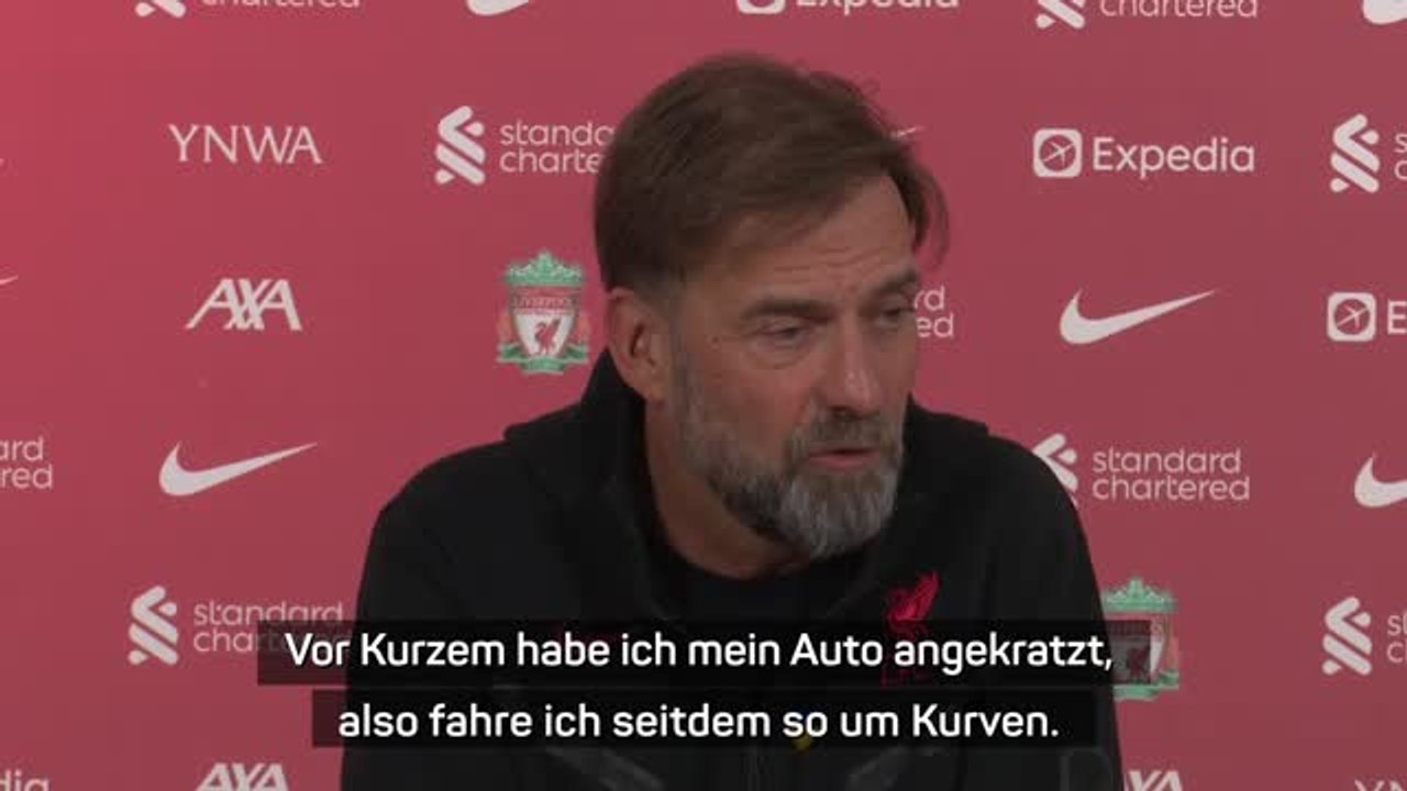 Klopp sorgt mit Straßenanekdote für Lacher