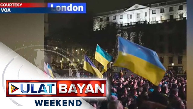 Pres. Zelensky, nangakong tatalunin ang Russia sa pagpasok ng ikalawang taon ng giyera