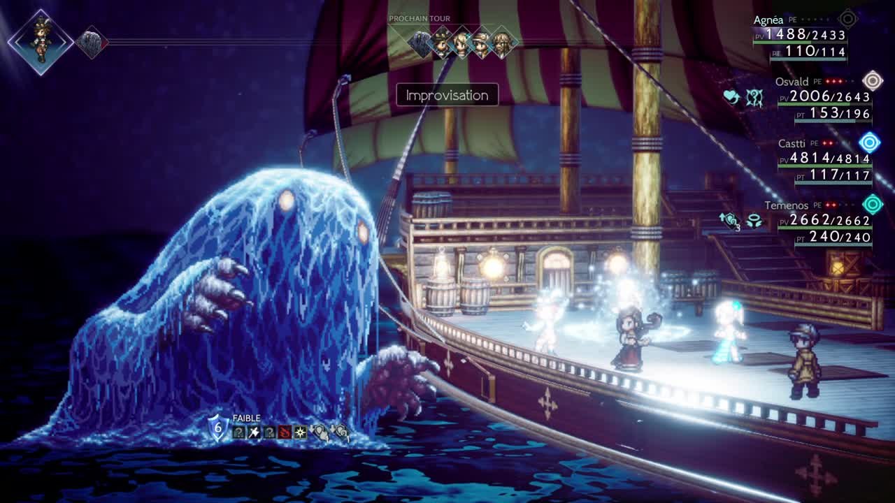 Octopath Traveler 2 - Fléau des mers