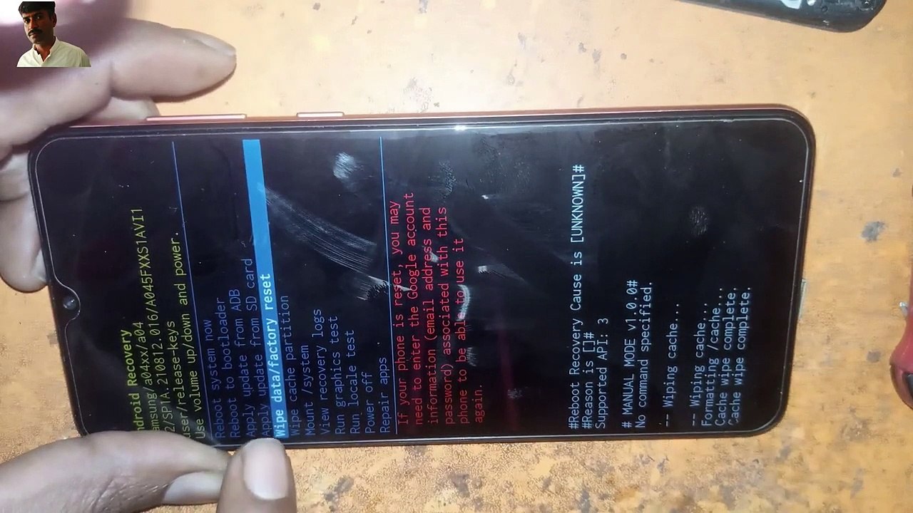 Samsung A04 Hard Reset How To Hard Reset Samsung Galaxy A04 _ A04S Forgotten Password_Factory Reset