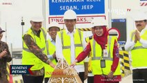 Presiden Jokowi Resmikan Jalan Tol Semarang-Demak
