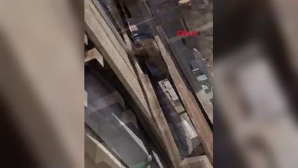 ARTVİN'DE HEYELAN ANI KAMERADA