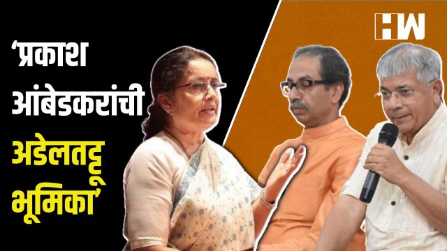 Vanchit Bahujan Aghadi आणि Mahavikas Aghadi च्या युतीबाबत Vidya Chavan यांचं विधान Shivsena