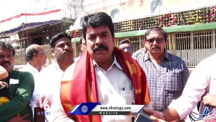 Bonda Uma Warns AP CM YS Jagan _ Tirupati _ V6 News