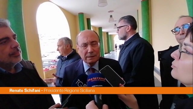 Anas, Schifani Sulla Palermo-Catania non faremo sconti