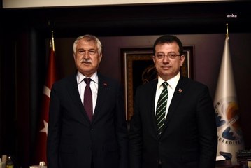 İmamoğlu, Zeydan Karalar ile Birlikte Adana Kriz Yönetim Masası'nda: "Bugüne Kadar Yaptığımız Ortak Çalışmaları Adana'ya Sevk Etmeyi, Adana'yla Ortak...