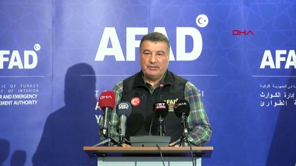 AFAD Müdürü Tatar: Artçılarda azalma görmüyoruz, 3 dakikada bir yaşanıyor