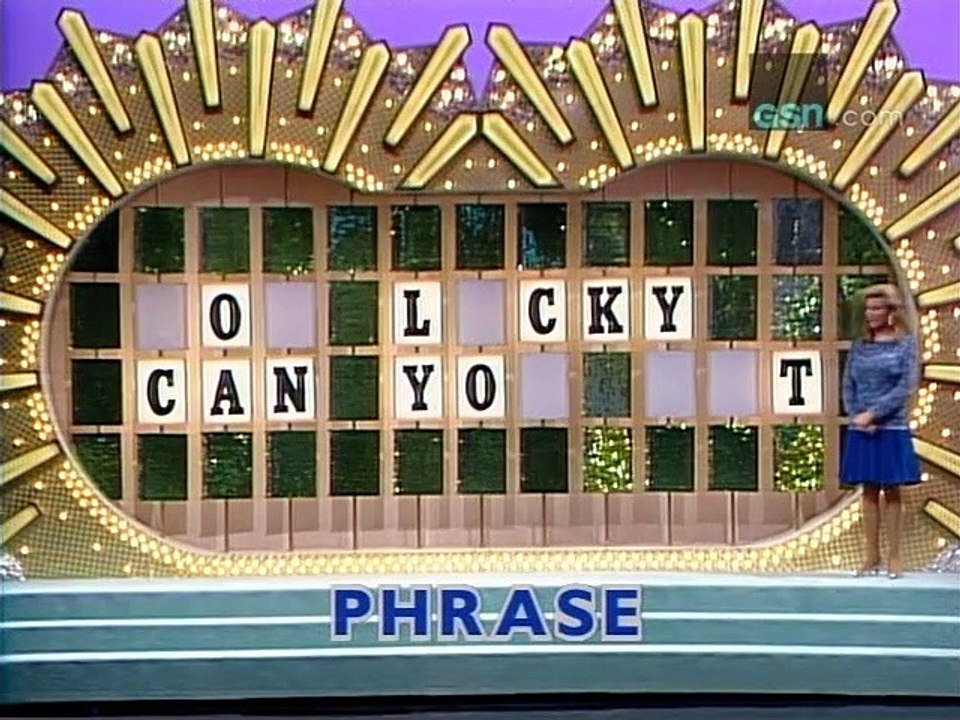 Wheel of Fortune October 10, 1994 video Dailymotion