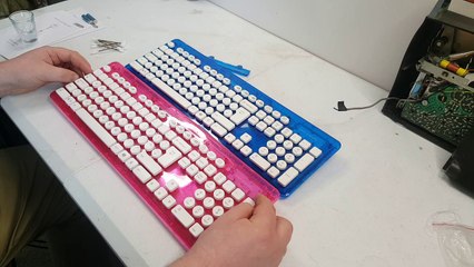 Repairing my Rock Candy Keyboard after the Batteries Leaked.