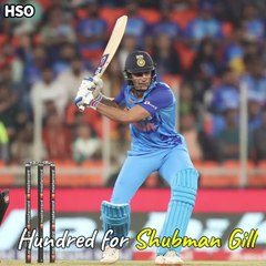 Shubman Gill Century in T20